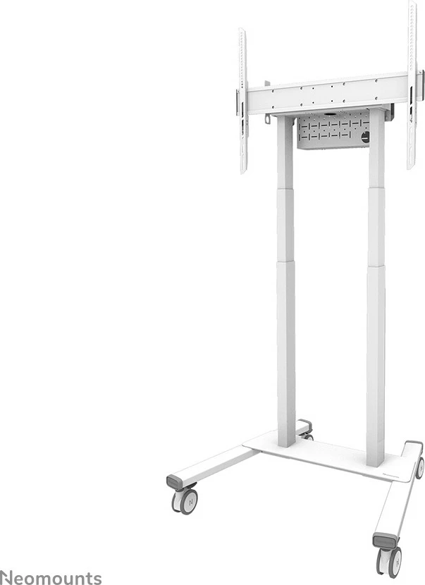 Motorni nosilec za TV Neomounts FL55-875WH1, za zaslone 55-100 in, bel