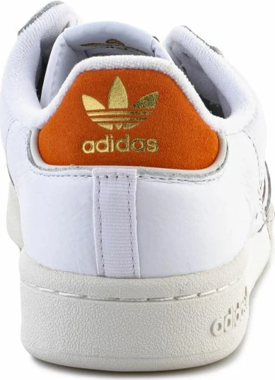 Superge, adidas Continental 80 Stripes GZ6267, bele z oranžnimi detajli