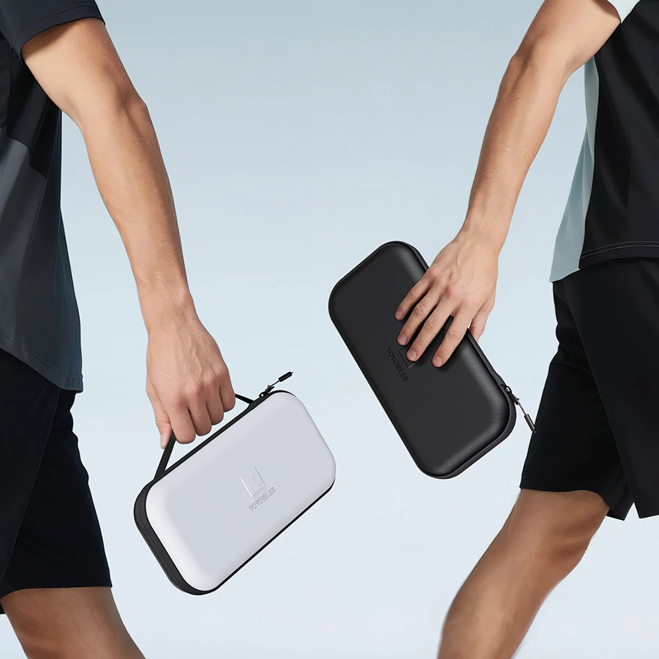 Zaščitna torbica za Nintendo Switch 2 Dux Ducis Yoyoisles Air Bag, črno/bela