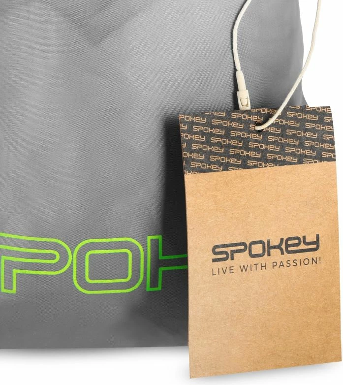 Ultralahka turistična viseča mreža Spokey Air Rocker, zelena in siva