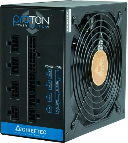 Napajalnik 650W, 80 PLUS Bronze, popolnoma modularen, črn Chieftec BDF-650C