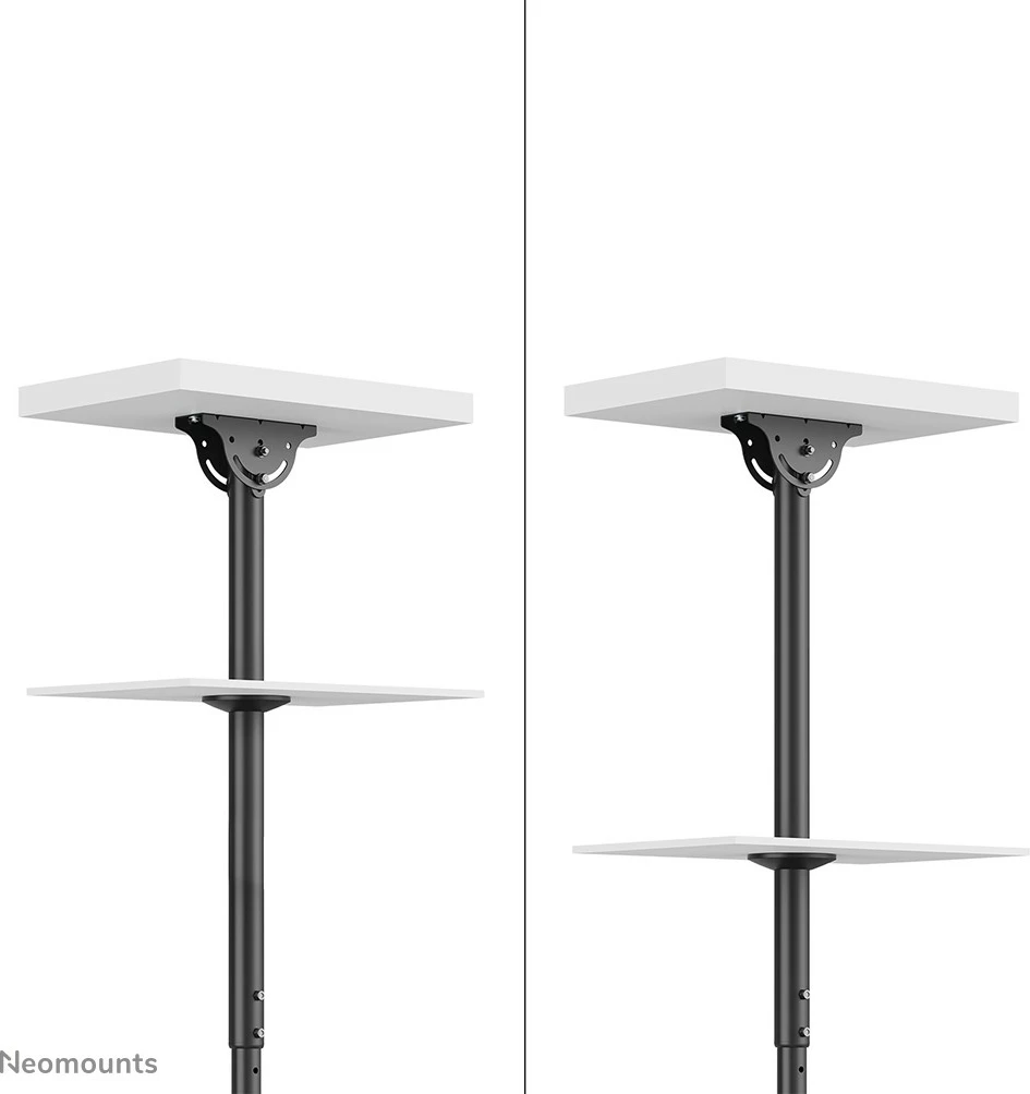 Stropni nosilec za monitor/TV Neomounts CL35-340BL12, 23–42 palcev, nastavljiva višina, črn