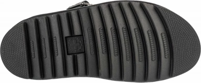 Sandali z robustno platformo, Dr. Martens, črni