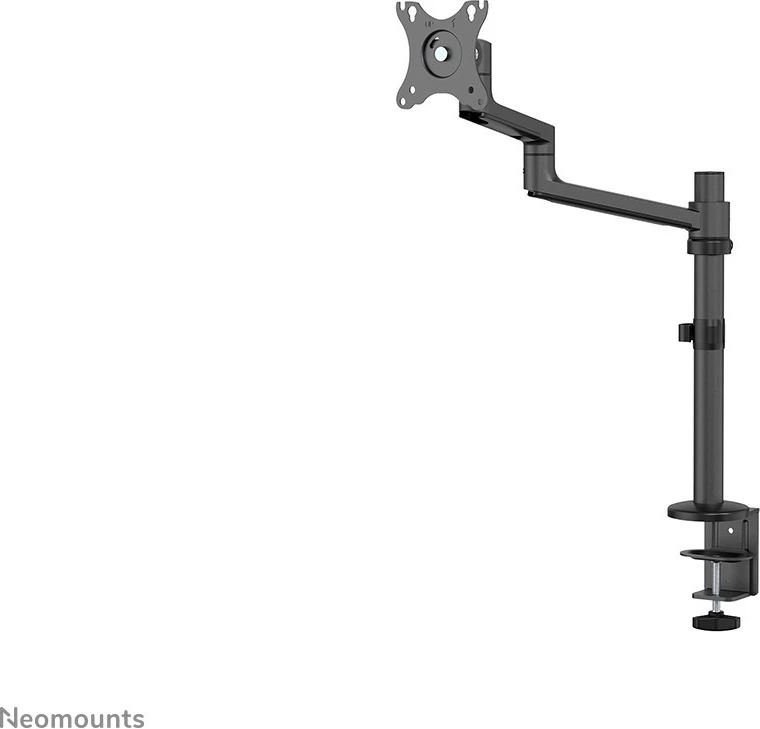 Nosilec za monitor 17–27", Neomounts DS60-425BL1, sponka/izrez, 8 kg, črn