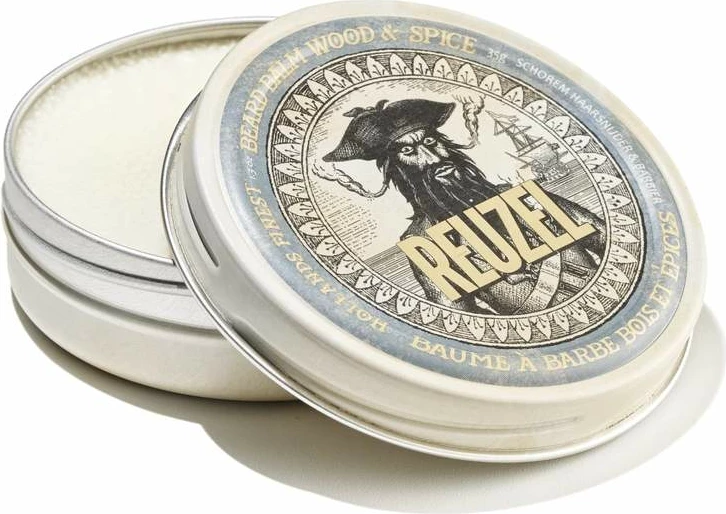 Balzam za brado Wood & Spice Reuzel, 35 g, za moške