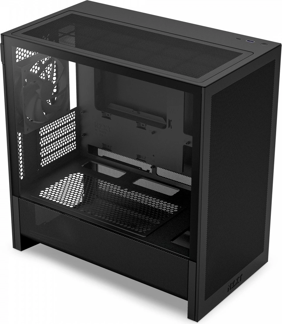 Računalniško ohišje H3 Flow NZXT, Mini Tower, ATX/Micro ATX, črno