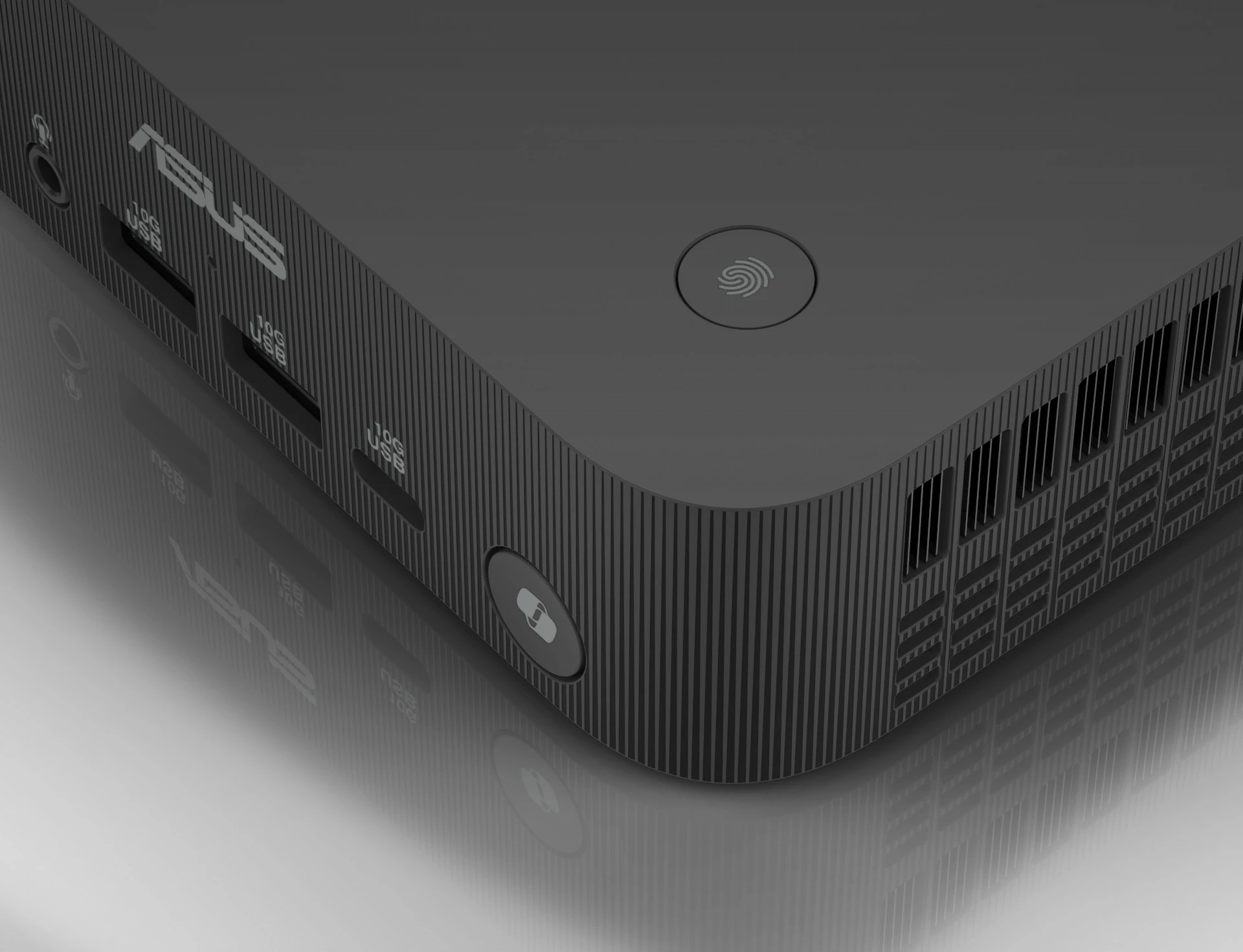 Kompaktna in zmogljiva kaseta ASUS ExpertCenter PN54-S70012NN, Ryzen AI 7 350, 32 GB RAM, 1 TB SSD, Windows 11 Pro, črna