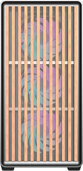 Računalniško ohišje z 4 ventilatorji, Midi Tower, kaljeno steklo, ATX, črno, Darkflash DS900WD