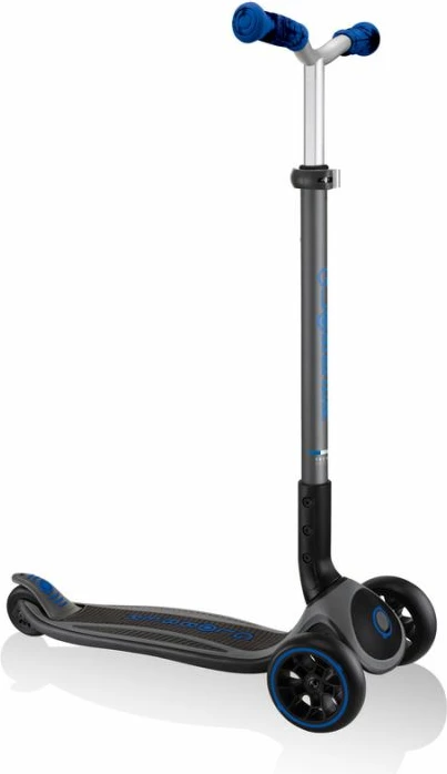 Otroški skiro z tremi kolesi Globber, črn in moder