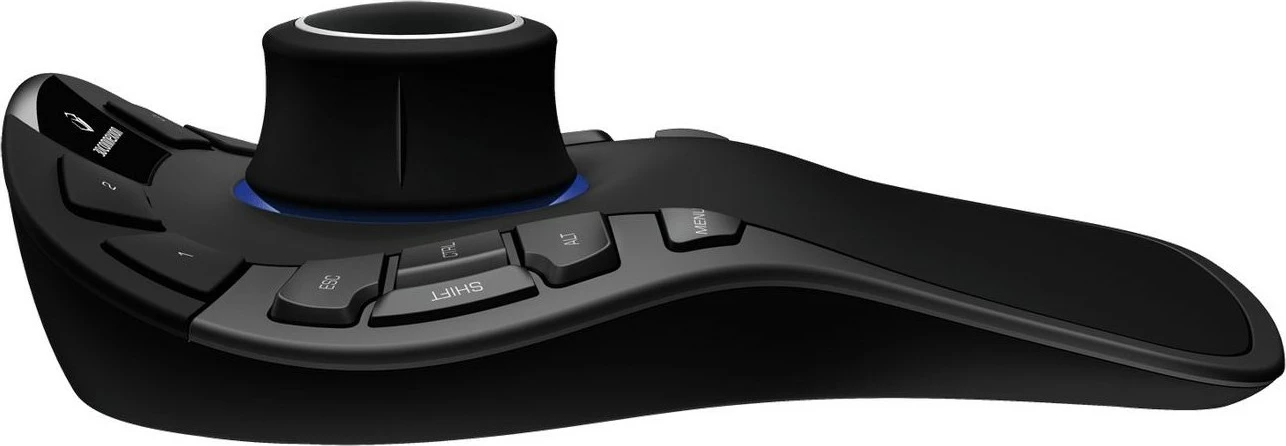 3D miška SpaceMouse Pro 3Dconnexion, USB, 15 gumbov, črno-siva