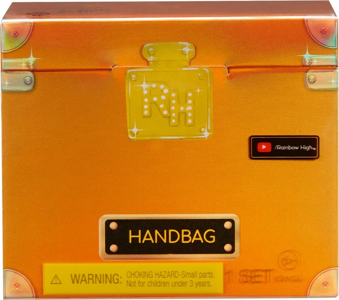 Set torbic za punčke, Rainbow High Accessories Studio Series 1, mešanica
