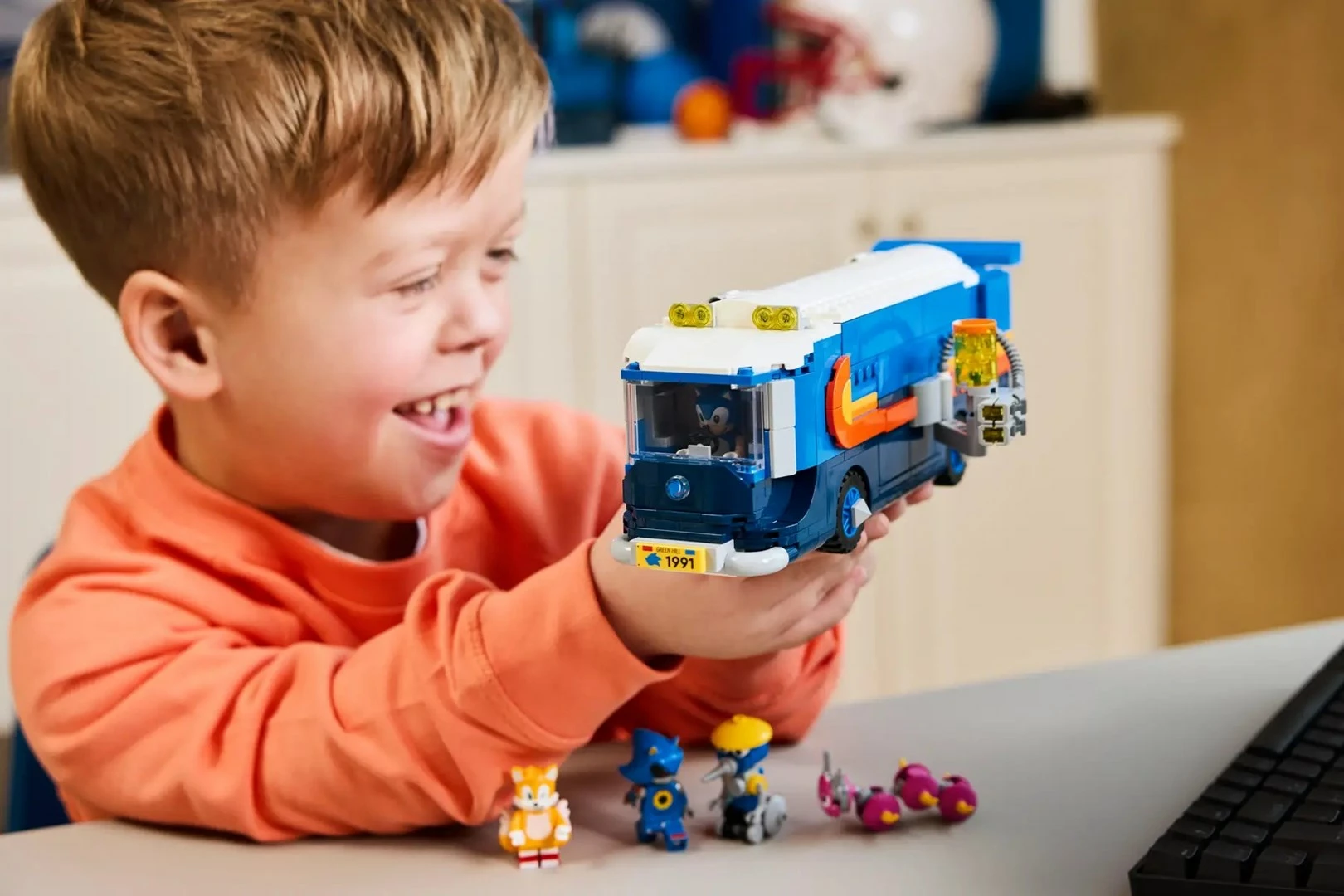 Set komandni tovornjak Team Sonic LEGO Sonic the Hedgehog 77006, 747 kosov