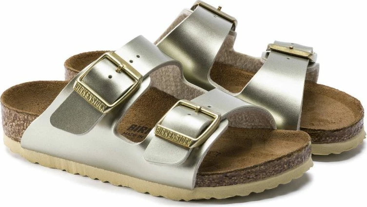Flip-flopi fantezijski, Birkenstock, zlata barva