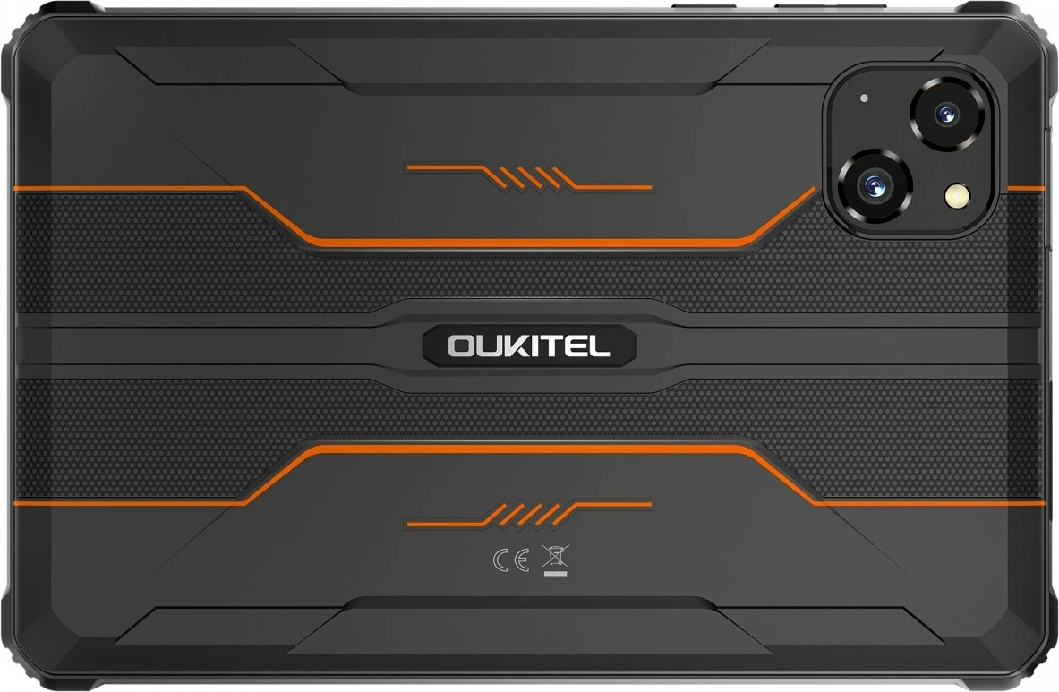 Robusten 8" tablični računalnik, 4 GB RAM, 128 GB, 4G, oranžen OUKITEL RT3 Pro