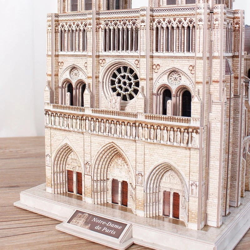 3D sestavljanka Katedrala Notre Dame, Cubic Fun, 293 delov