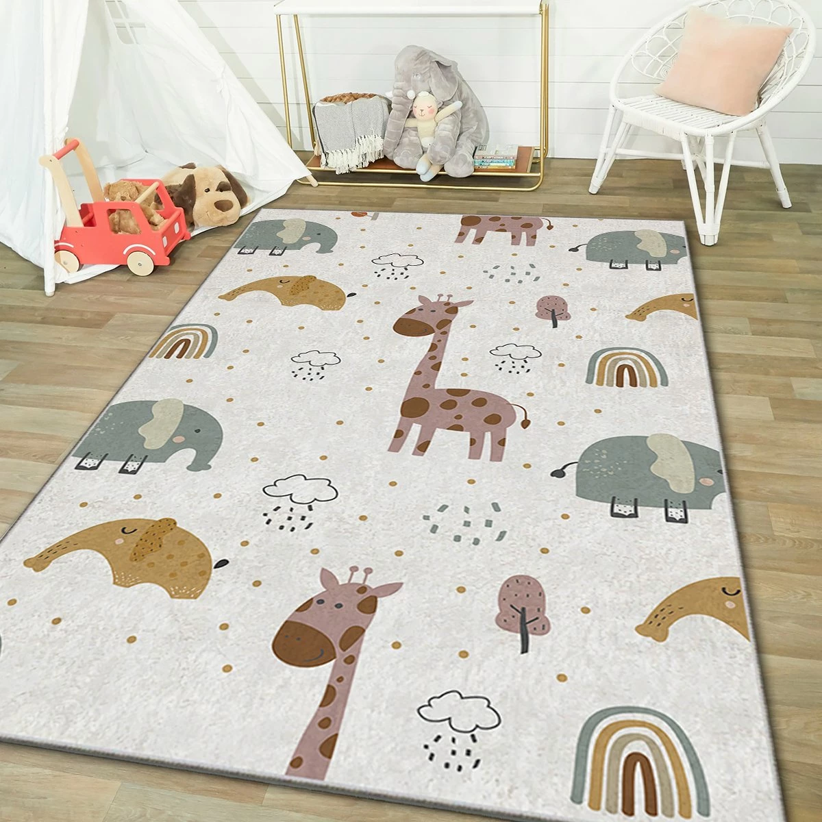 Večbarven otroški preproga, Conceptum Hypnose Hmı Kdc-106, 100x140 cm