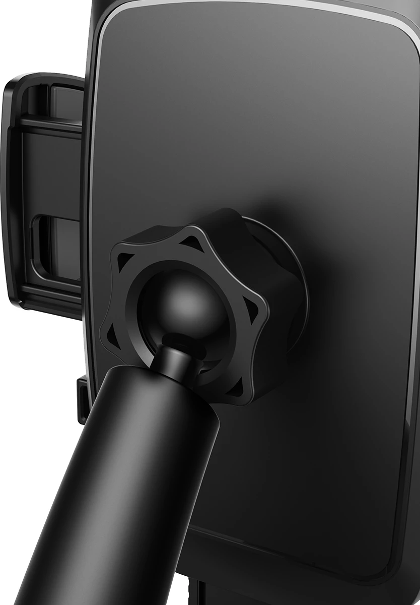Mehanski nosilec za pametni telefon za avto, univerzalen, črn Joyroom JR-ZS259