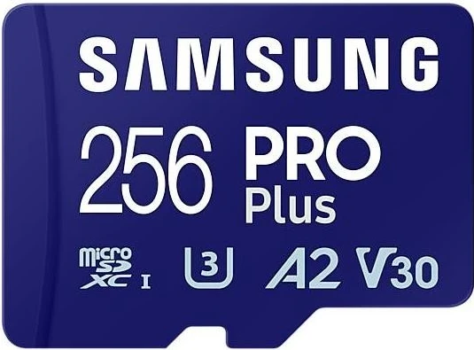 Visoko zmogljiva kartica microSDXC Samsung Pro Plus, 256 GB