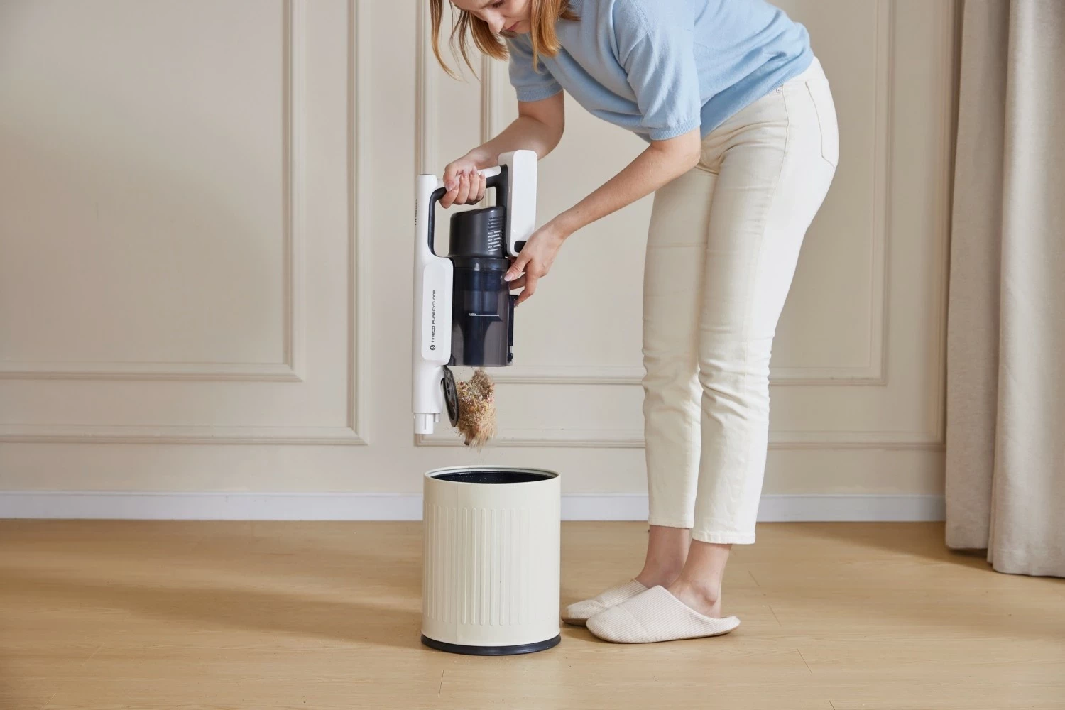 Brezžični sesalnik Tineco A30S PLUS, bel-siv