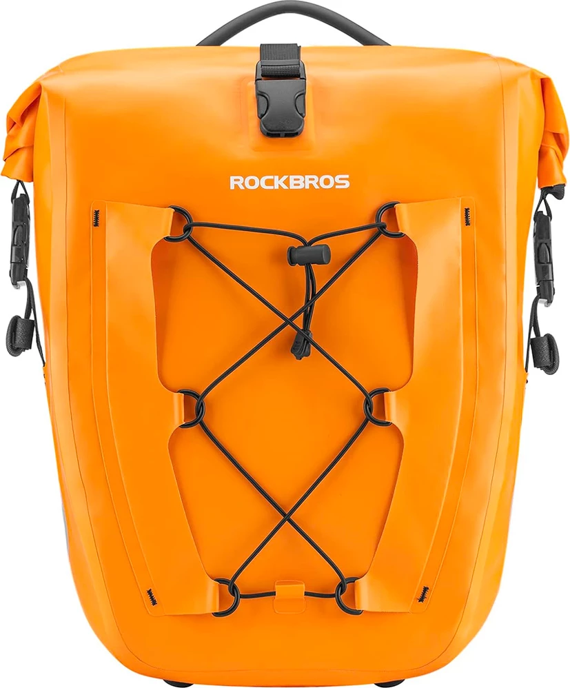 Torba za prtljažnik kolesa Rockbros 30140022003, 25–32 L, oranžna