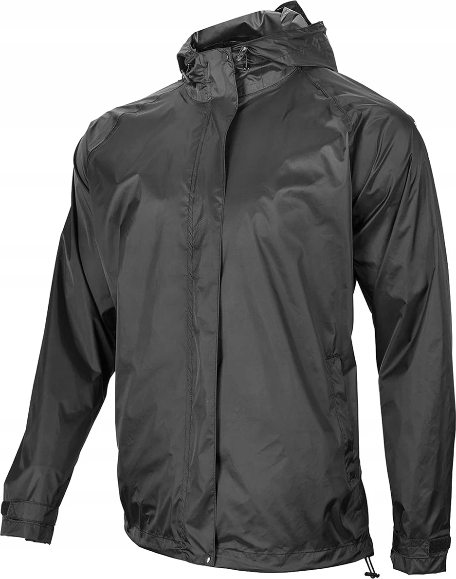 Dežniški anorak iz najlona, Rockbros YPY013BKM, M, črn