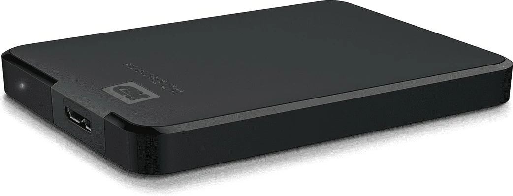 Zunanji trdi disk Western Digital Elements, 5 TB, 3.2 Gen 1 (3.1 Gen 1), črn