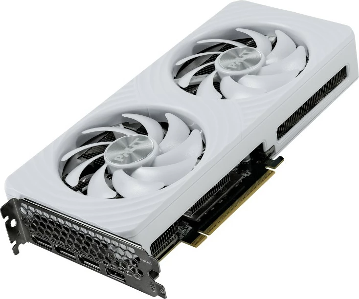 Grafična kartica Palit RTX 5060 Ti OC, 8 GB GDDR7, bela