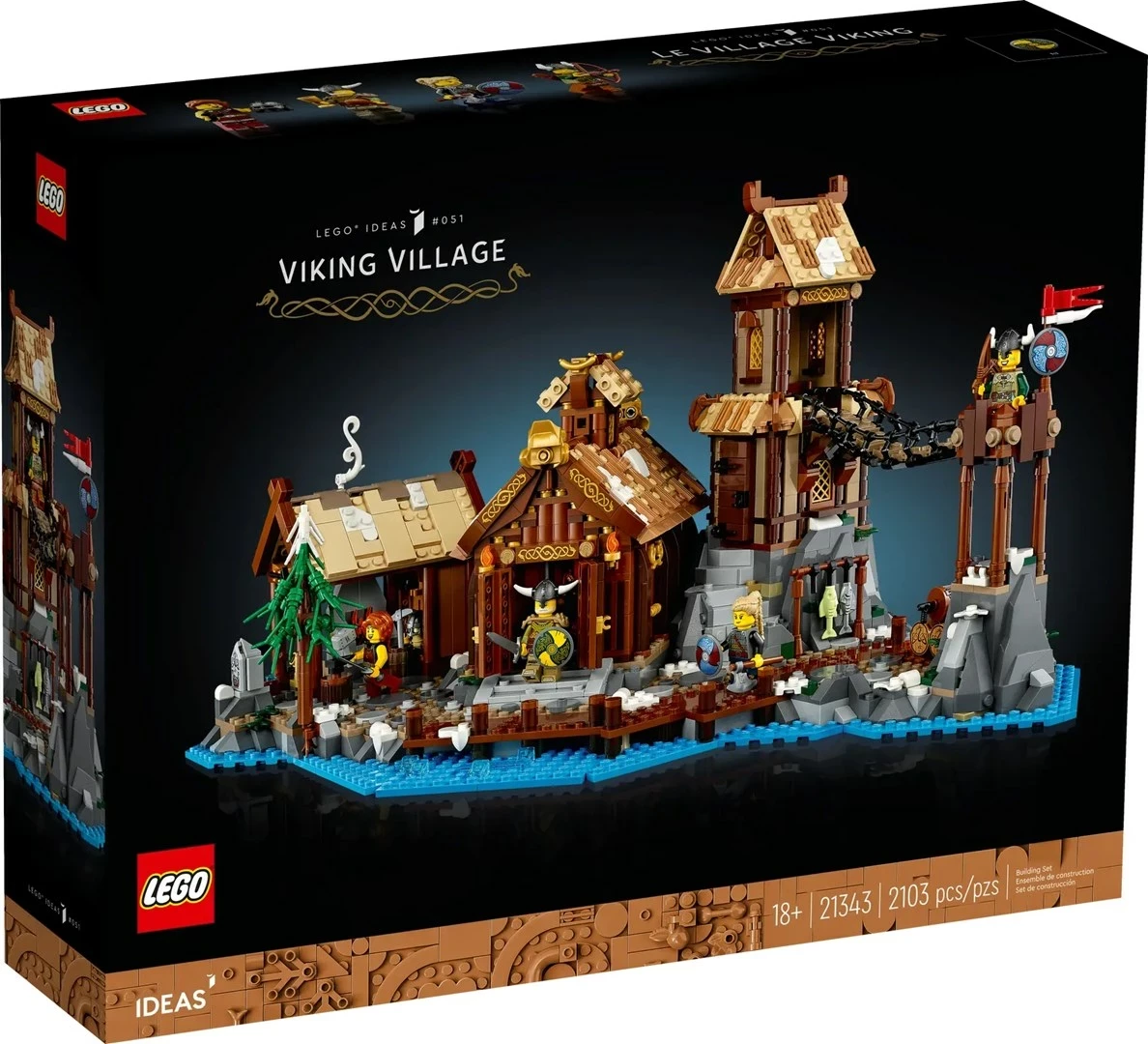 Vikinsko naselje LEGO IDEAS 21343