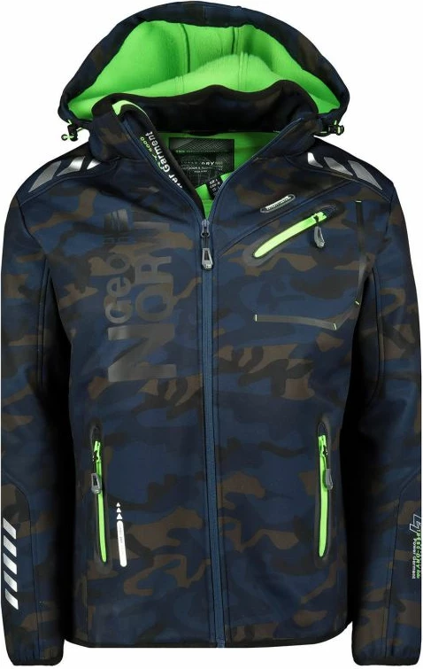 Softshell jakna Geographical Norway za moške, večbarvna