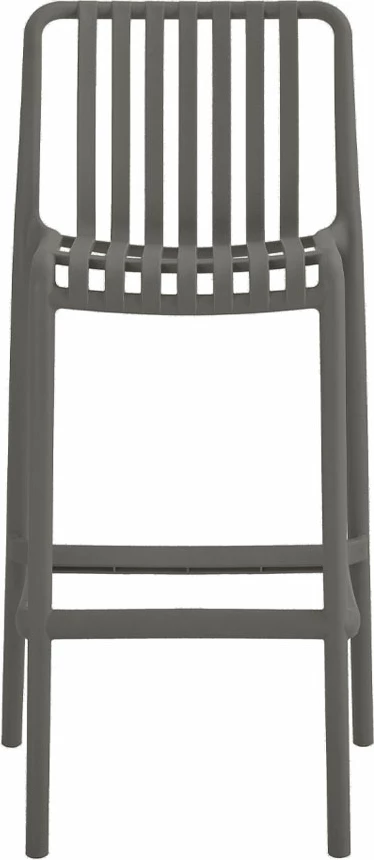 Barski stol Sticky, siva, 47x38x103.5 cm