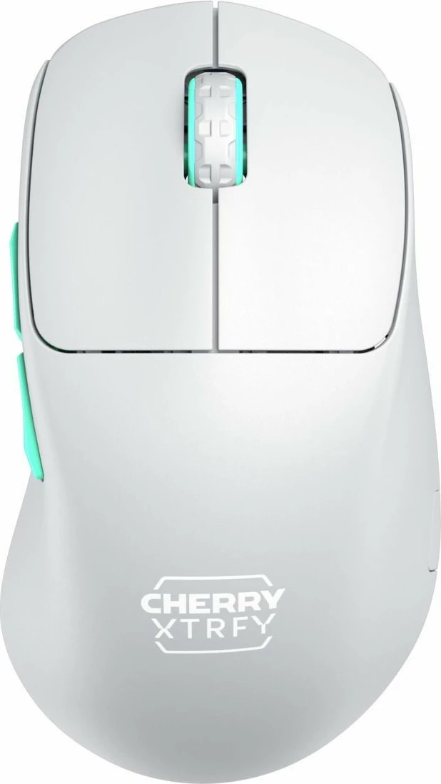 Gaming miš XTRFY M64 Wireless CHERRY, 26000 DPI, modro-tirkizna-bela