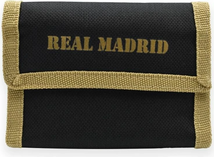 Portfelj za navijače Real Madrid Inny, črn