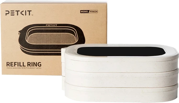 Vrečke za smeti za samodejni peskovnik Petkit Purobot Ultra, polnilni obroč, 3 kosa