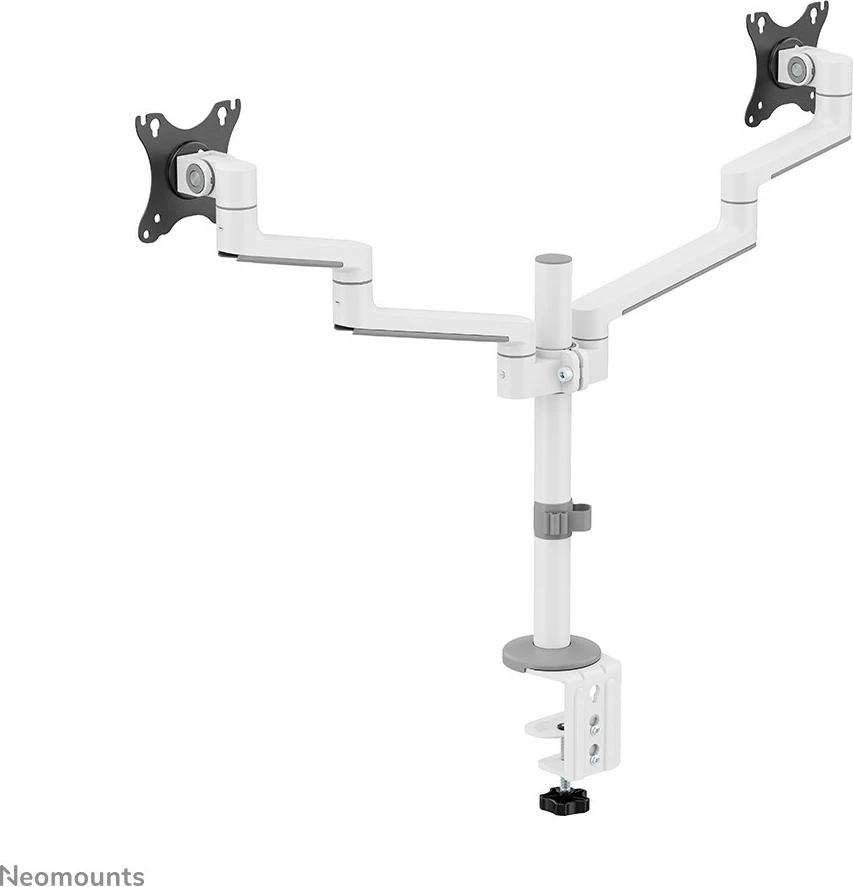 Namizni nosilec za zaslon 17-27", Newstar DS60-425WH2, bel