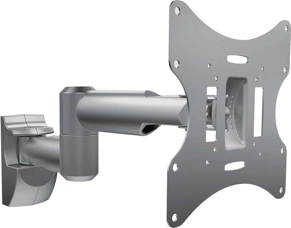 Stenski nosilec za TV, univerzalen, 23-42'', siv