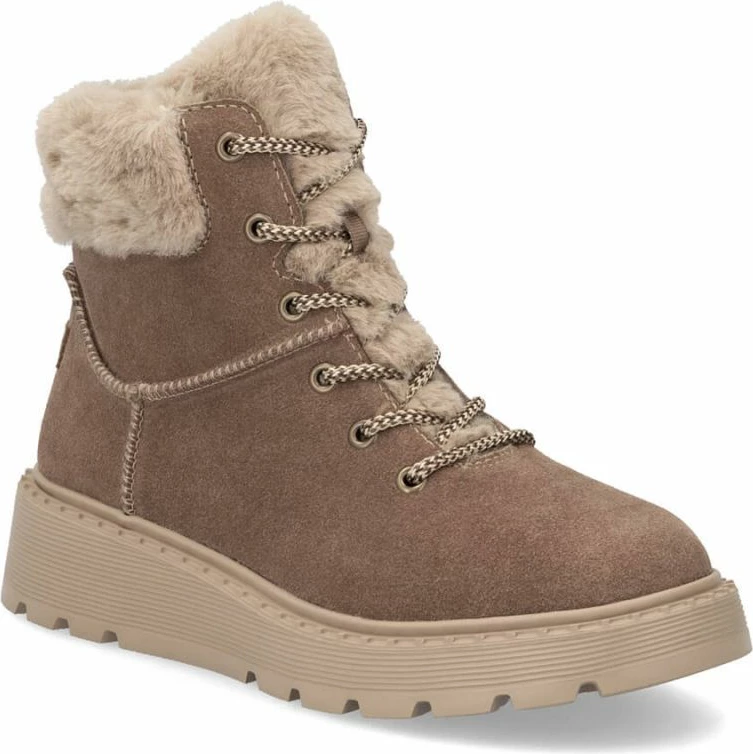 Čizme Rieker, ženske, rjave