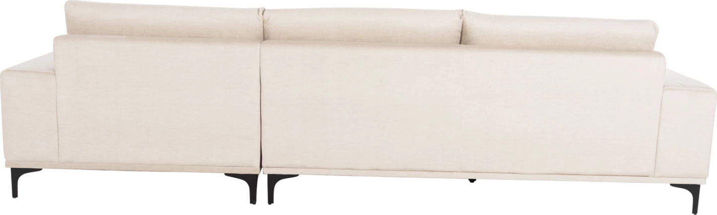 Kotna sedežna garnitura (desna) NOA FH3278.01R iz ecru tkanine 288x90-157x67-80H cm.