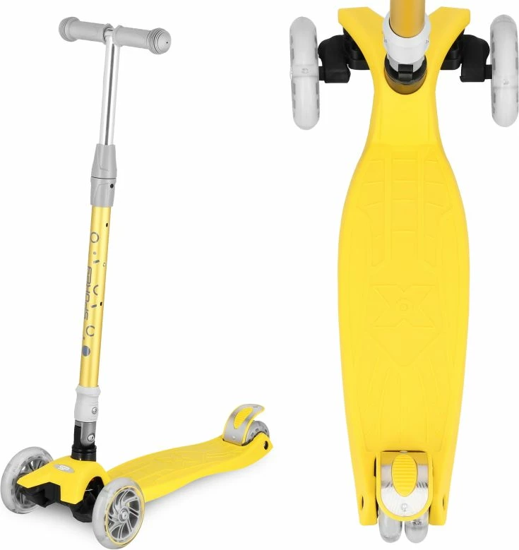 Scooter za ravnotežje, rumen - Spokey PLIER
