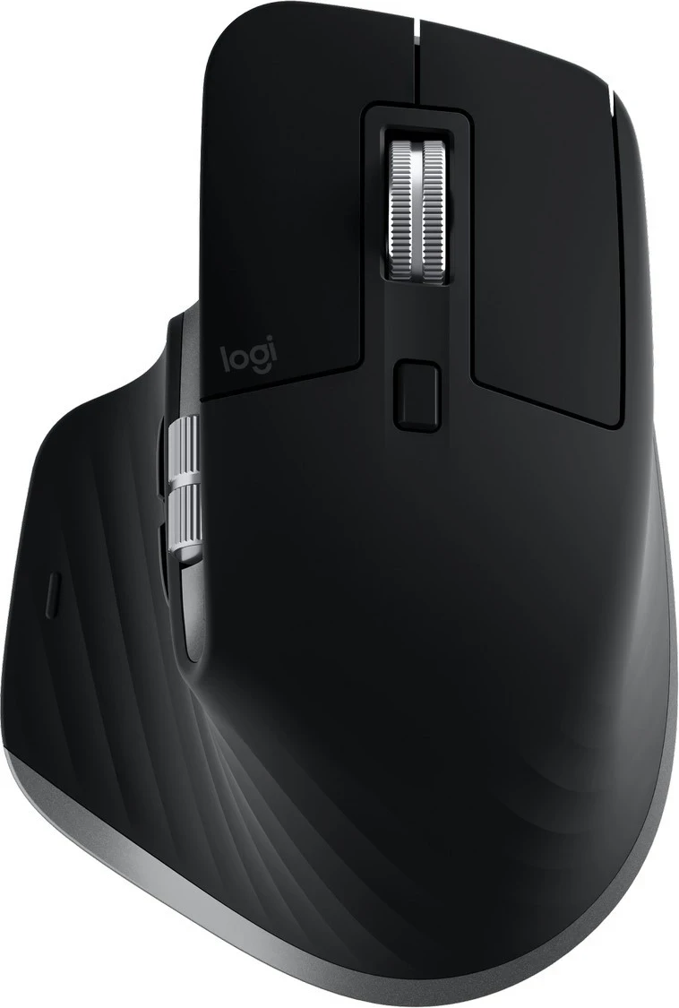 Ergonomski brezžični miška Logitech MX Master 3s za Mac, Bluetooth, siva