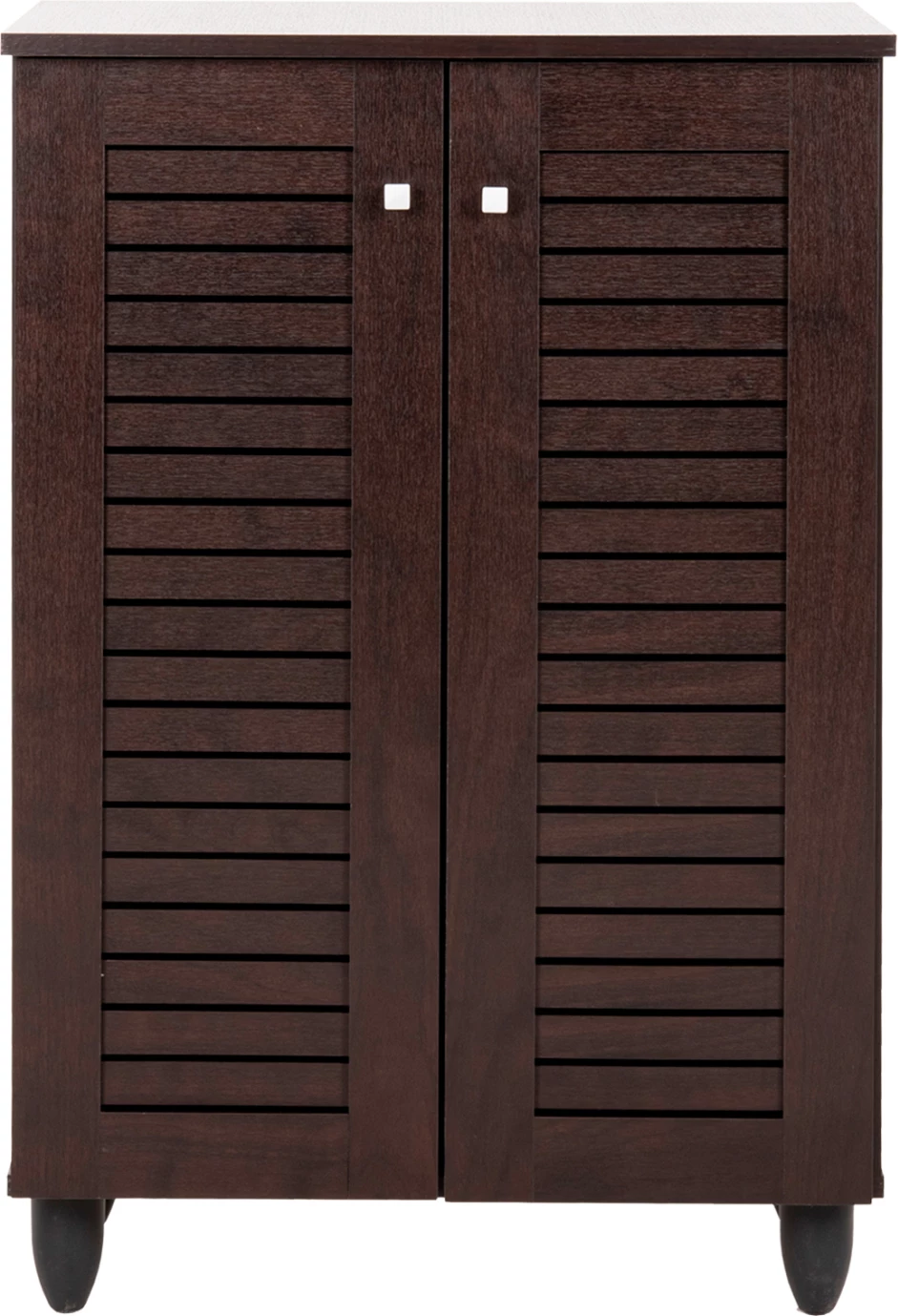 Omara za čevlje PROLLY FH9608.01 melamin v barvi wenge - 2 vrata - 4 police 60x34x88H cm