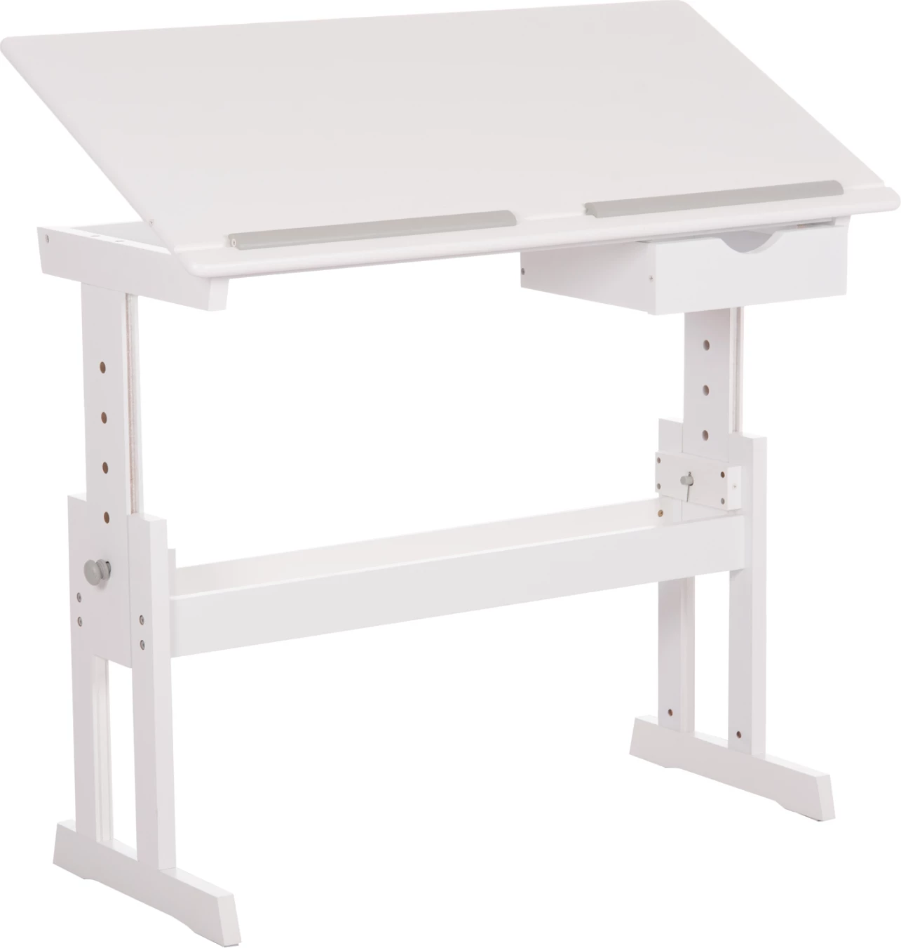 Miza za risanje za otroke ASCENT FH18289 MDF, bela, 109x55x87.5H cm