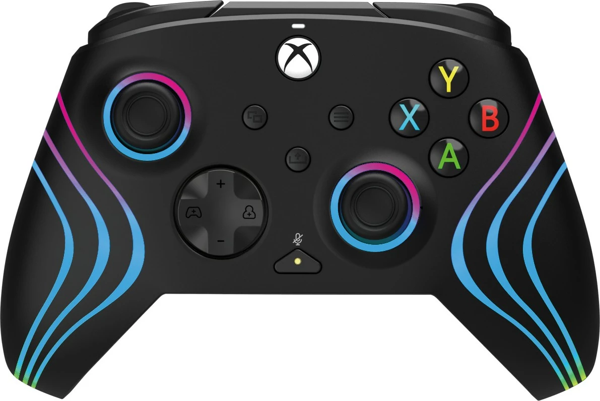 Žičen igralni kontroler PDP Afterglow Wave, PC, Xbox One, Xbox Series S/X, USB, črn