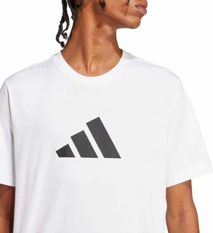 Majica za moške adidas, bela