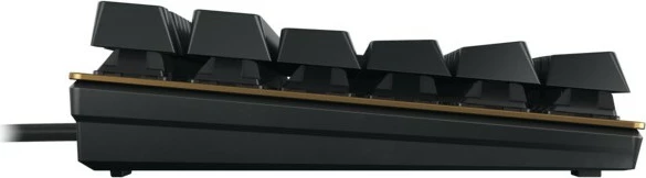 Mekančna tipkovnica Cherry KC 200 MX, QWERTZ, USB, Cherry MX Brown, črno, bronasta