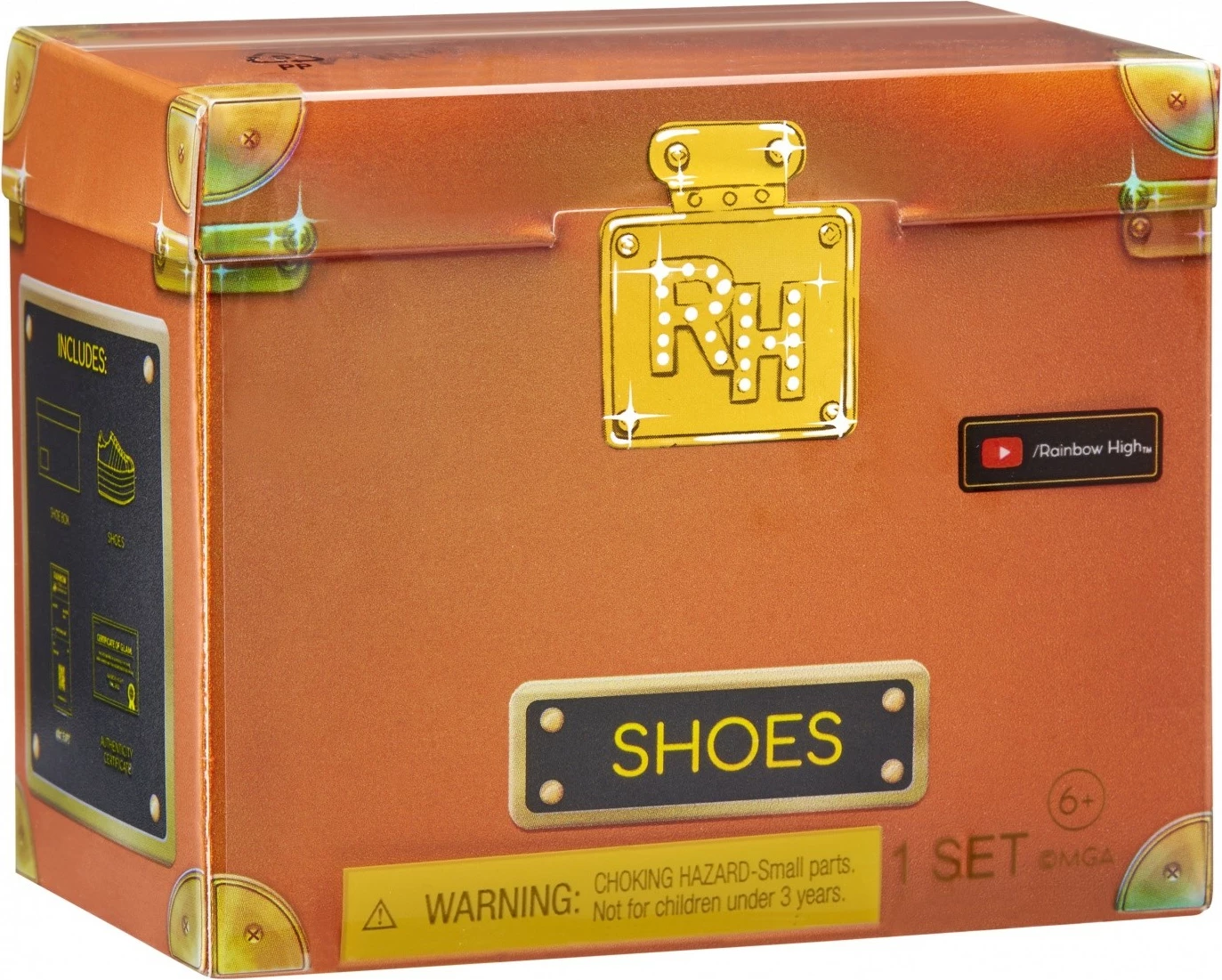 Dodatki za čevlje za punčke Rainbow High, MGA, 1 kos, večbarven