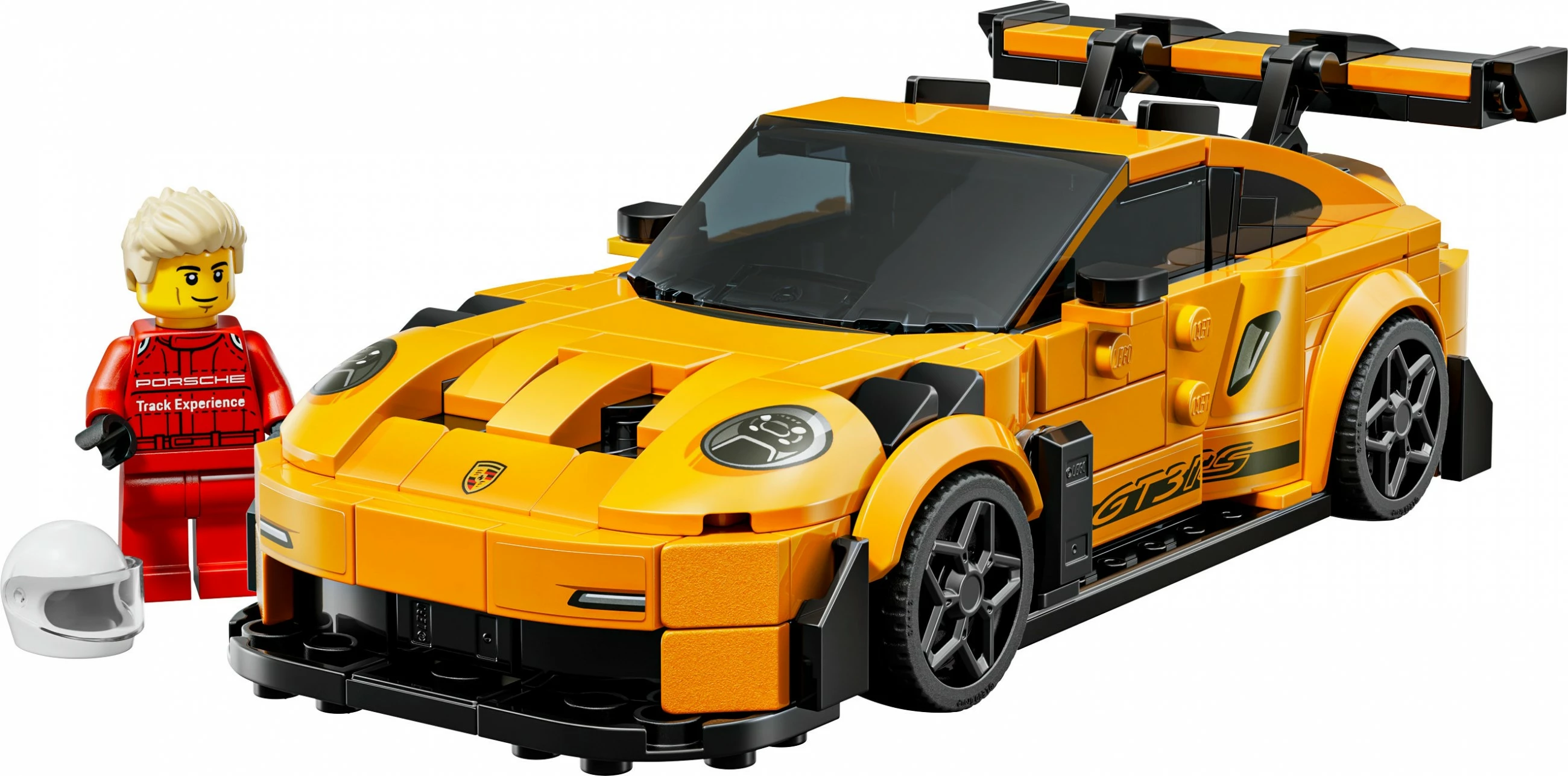 Set za gradnjo LEGO Speed Champions Porsche 911 GT3 RS 77239, 348 delov, večbarven