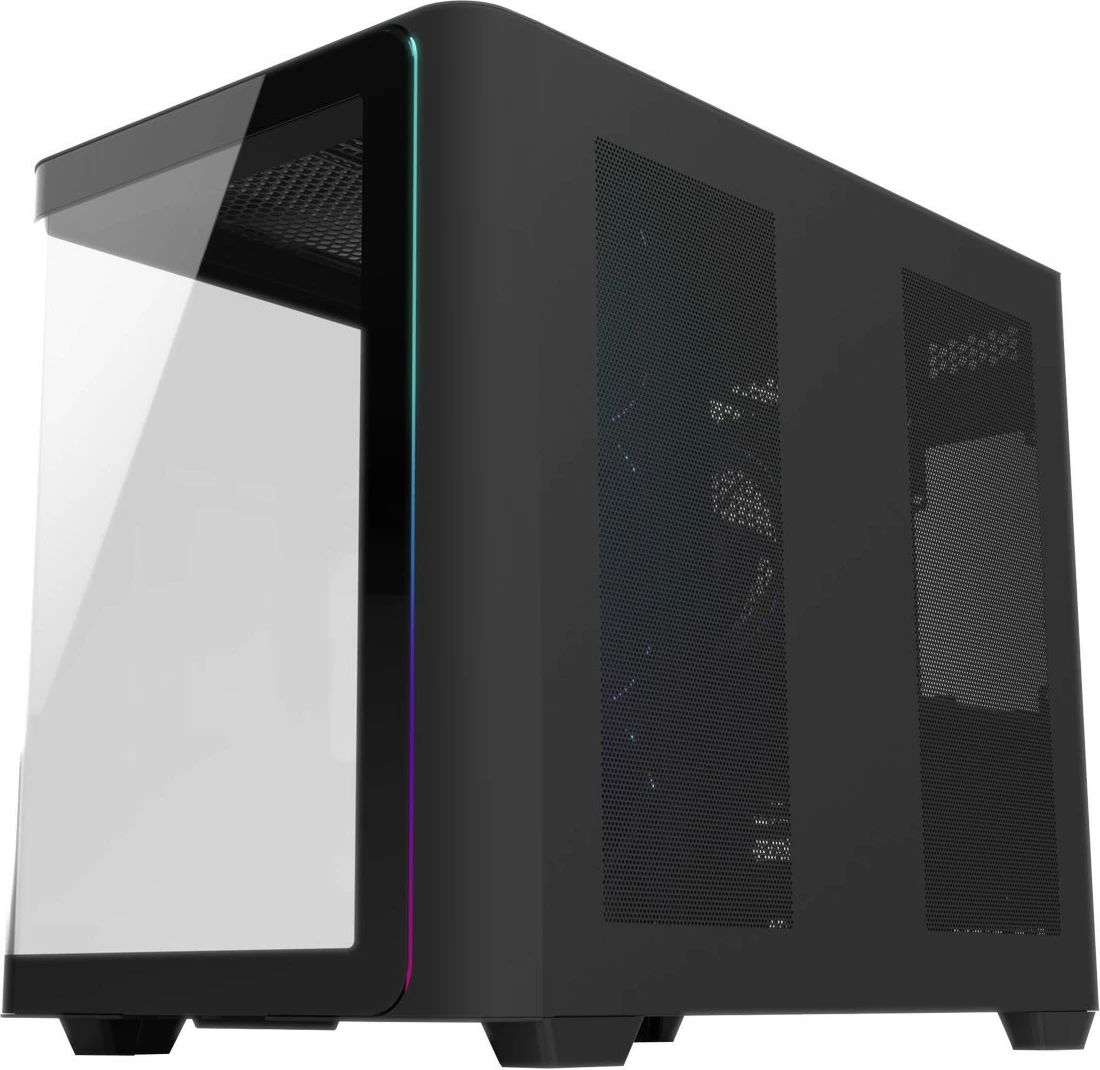 Računalniško ohišje midi tower FSP M580-BP ARGB, črno