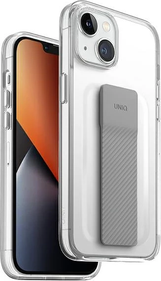 Prozoren ovitek za iPhone 14 Plus UNIQ Heldro Mount