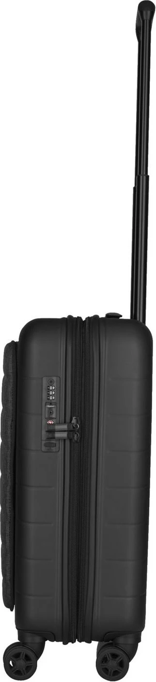 Potovalna ročna prtljaga z oddelkom za prenosnik, Wenger Syntry, črno/siva