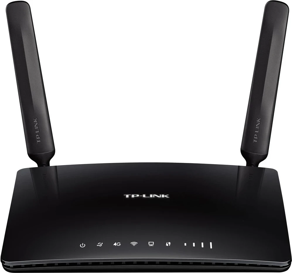Brezžični usmerjevalnik TP-Link TL-MR6400, Fast Ethernet enopasovni, 3G/4G, 2,4 GHz, črn